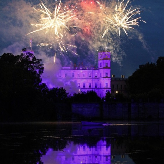 A Night in Gatchina Park