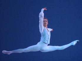 Леонид Сарафанов в балете «Жизель»