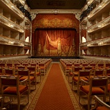 Working rehearsal ofthe opera <i>Ilbarbiere diSiviglia</i>